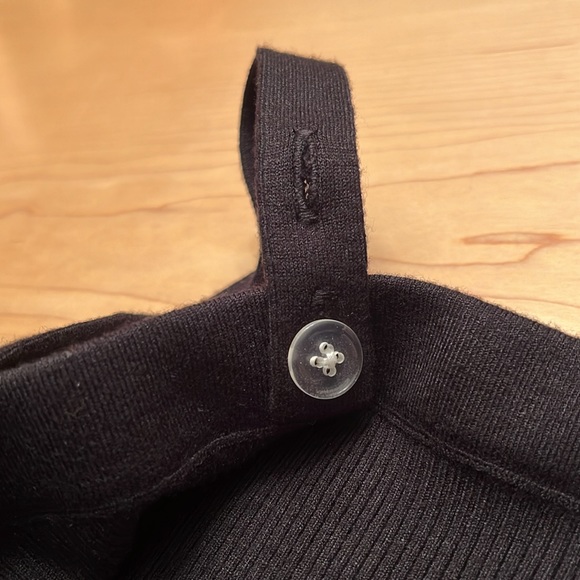 Cache Black Sweater Tube Top w/ Removable Straps Sz M - Picture 7 of 14